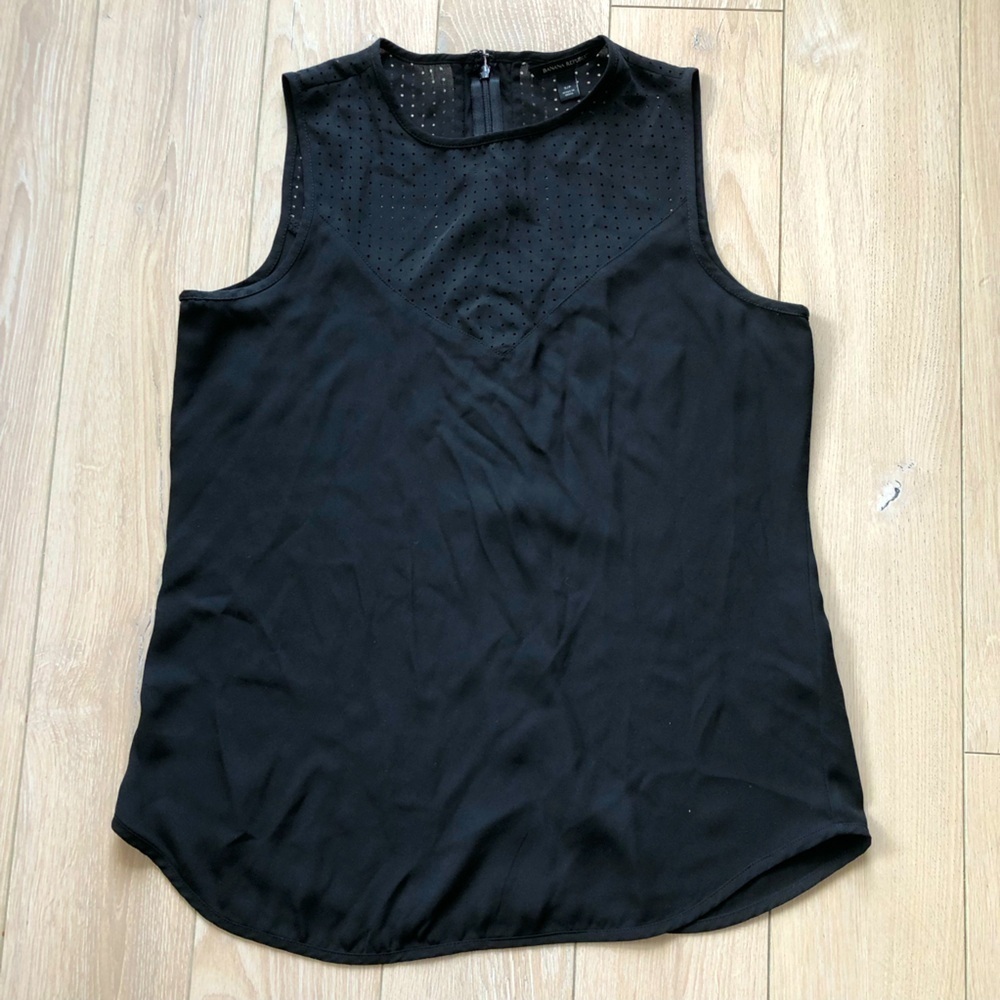 Banana Republic Black Sleeveless Top Women’s Size S